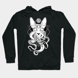 CATHULHU - the cosmic tentacle cat Hoodie